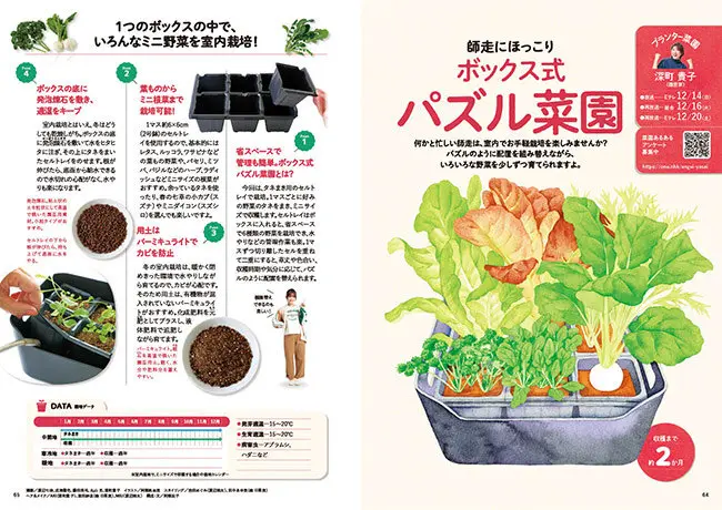 やさいの時間』2025年12・1月号の紹介～失敗しない！自家製堆肥＆働く