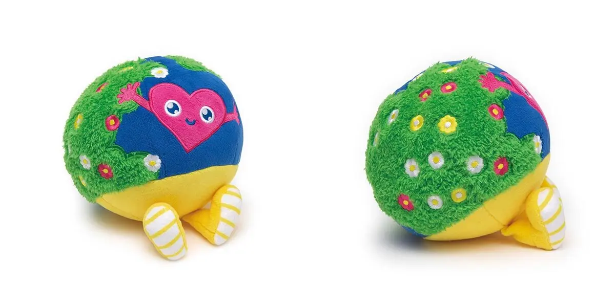 ふわふわの手触りに癒される。GREEN×EXPO 2027 公式マスコット